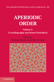 Volume 2: 
Crystallography and Almost Periodicity